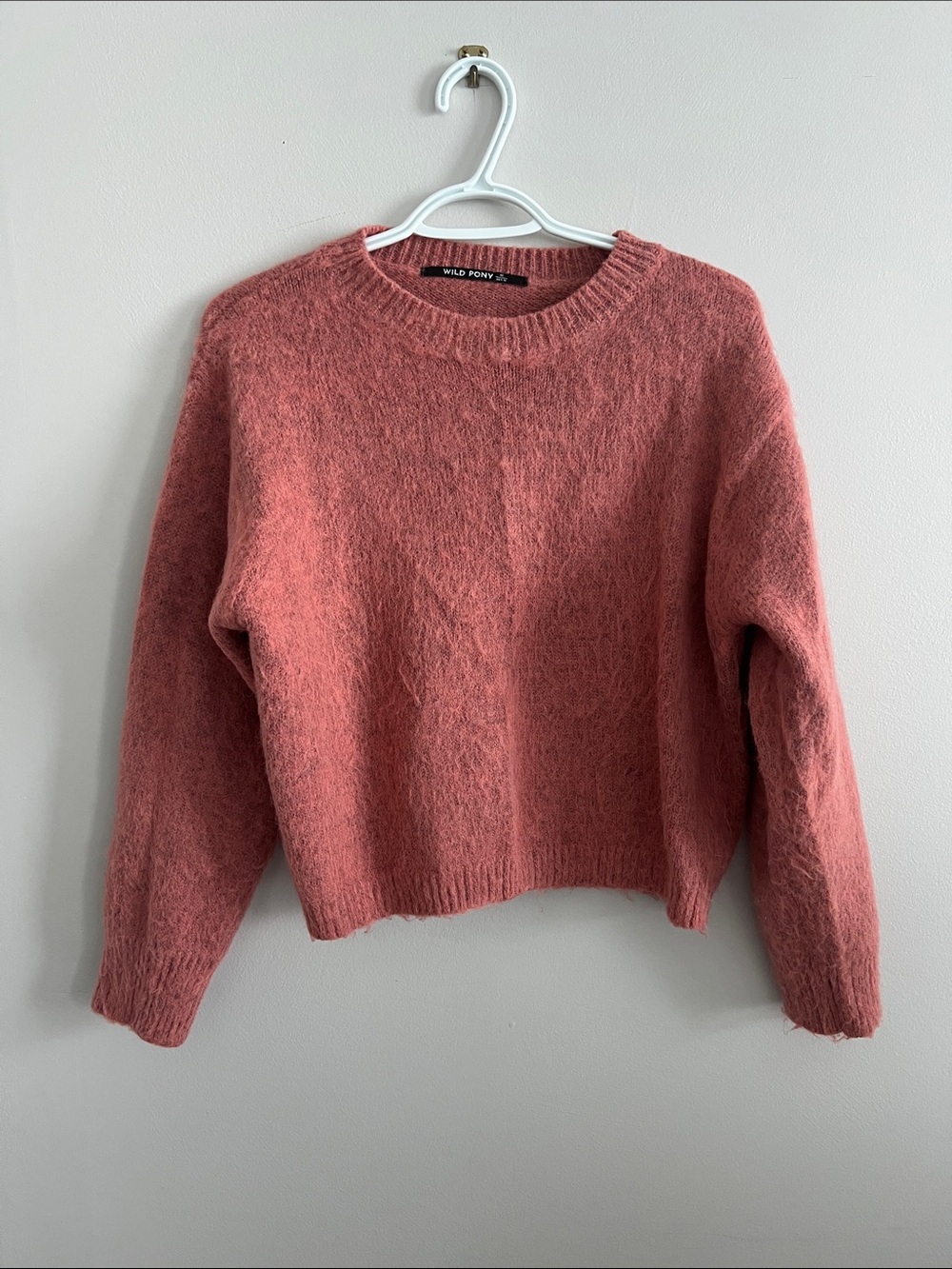 Wild pony blush pink Crewneck Sweater